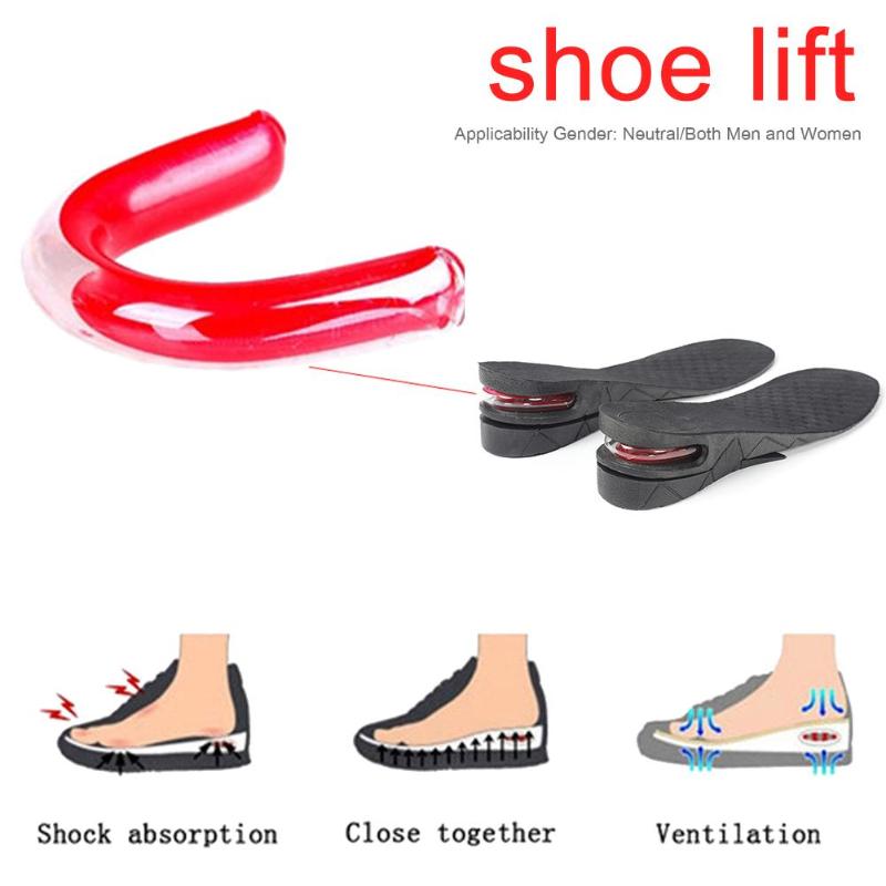 Hfc848ce1f85842d9bc760230a08d1d2ch 3 9cm Height Increase Insole Cushion Heightening Cushion Lift Adjustable Cut Shoe Heel Insert Taller Women Men Foot Pad
