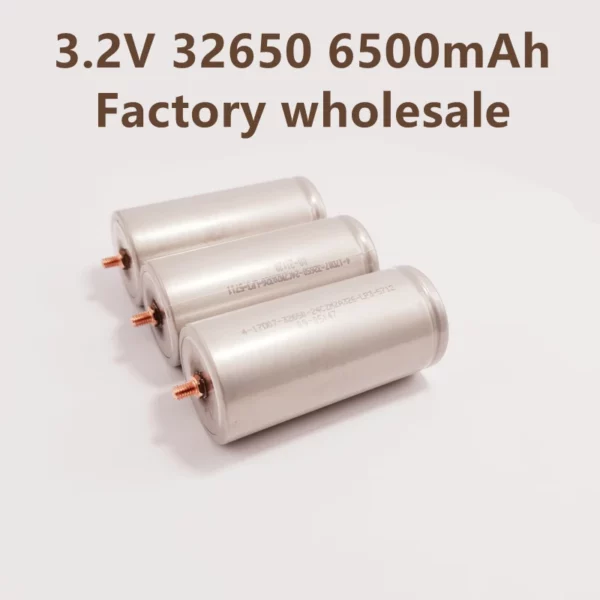 NEW 2023 Original 3.2V 32650 6500mAh Lifepo4 Rechargeable Battery Professional Lithium Iron Phosphate Power Battery with Screw - Image 3