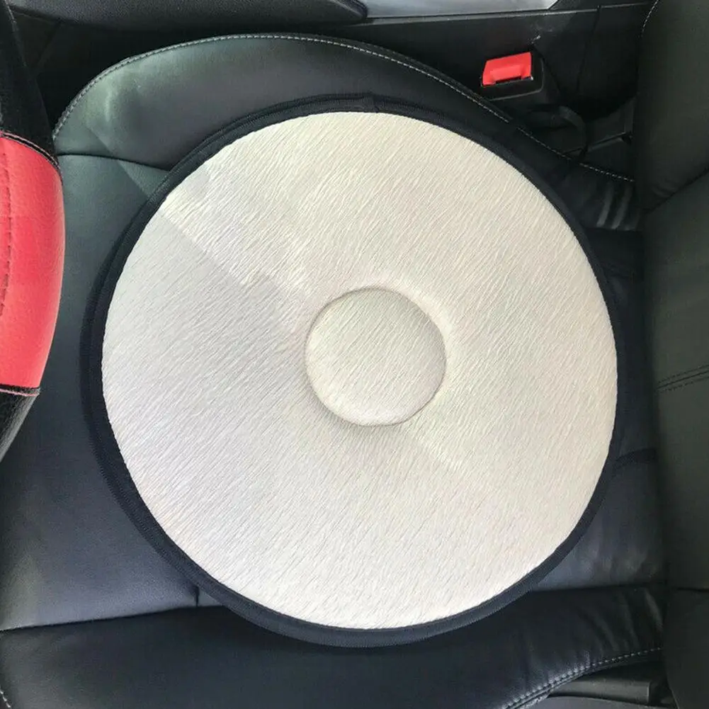 %name Portable Swivel Cushion 360 Degree Rotating Car Chair Seat Cushion Mobility Aid Chair Seat Revolving Cushion Memory Foam Mat