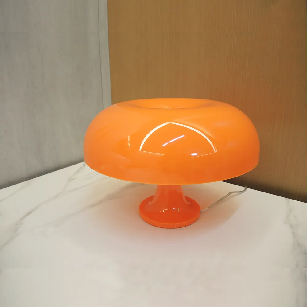 %name Modern Italy Designer LED Mushroom Table Lamp for Hotel Bedroom Bedside Living Room Decoration Lighting Minimalist Desk Lights