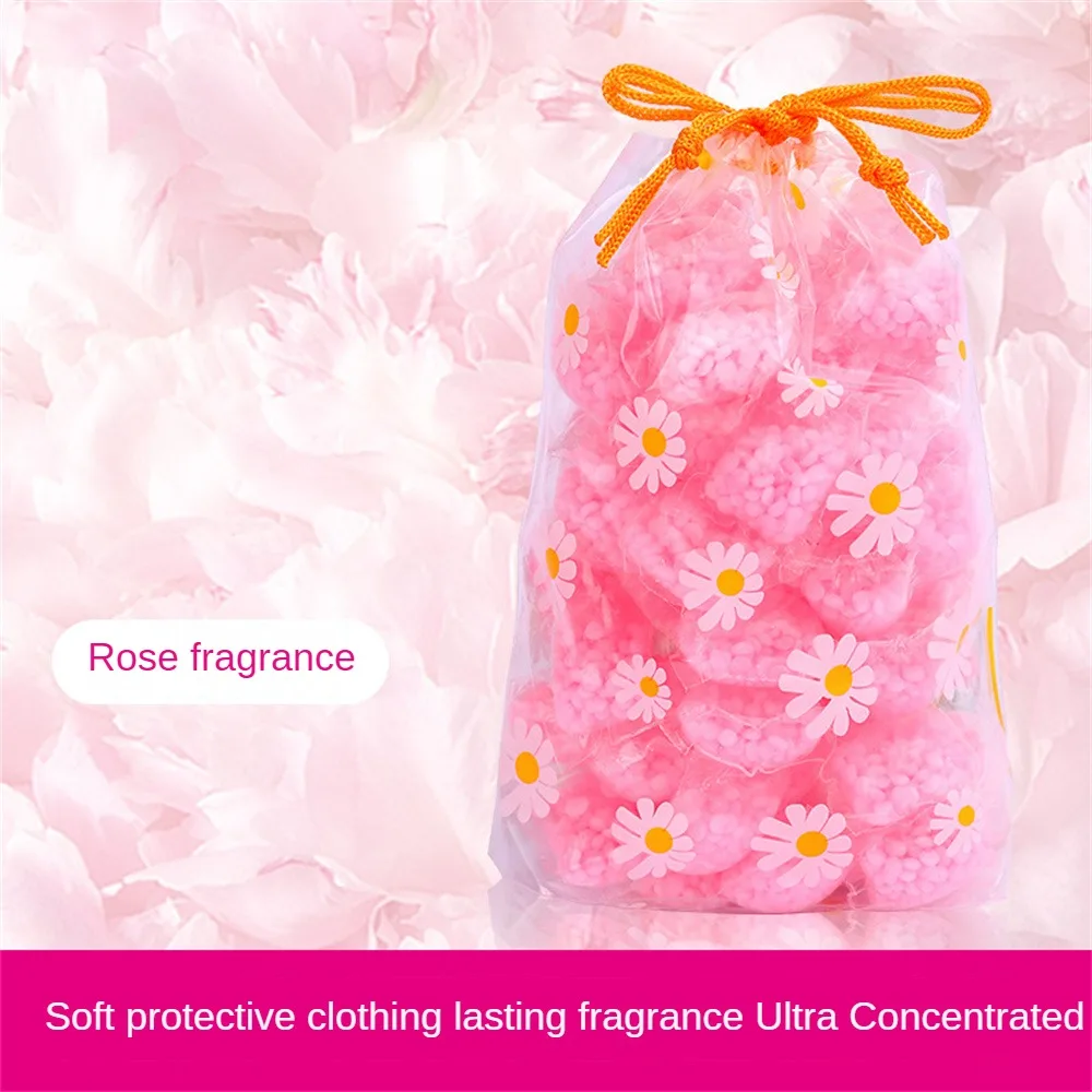 %name 10/30pc Portable Washing Machine Fragrance Beads Home Clothes Scent Booster Softener Soluble Long Lasting Fragrance Laundry Ball